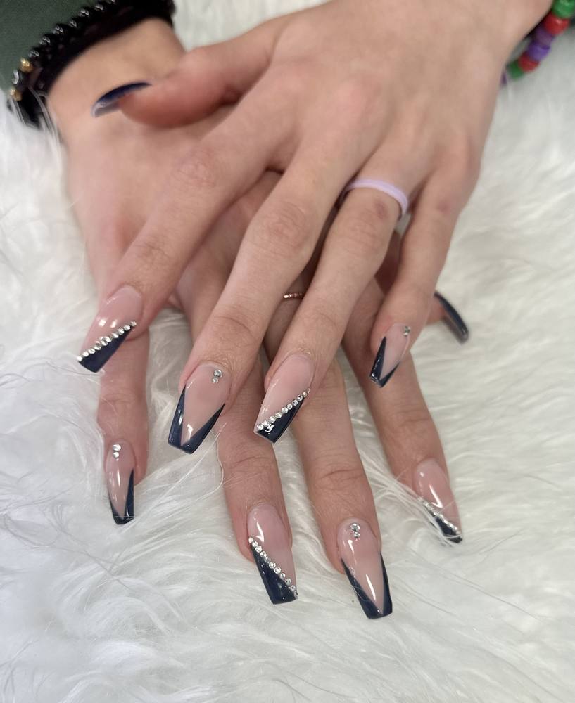 Nail art by The Boarding House Nail Spa