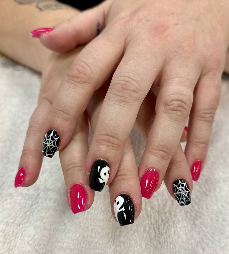 Nail art by The Boarding House Nail Spa