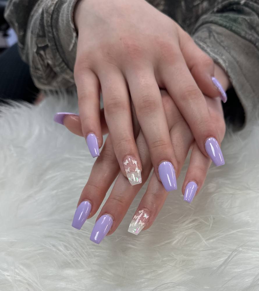 Nail art by The Boarding House Nail Spa